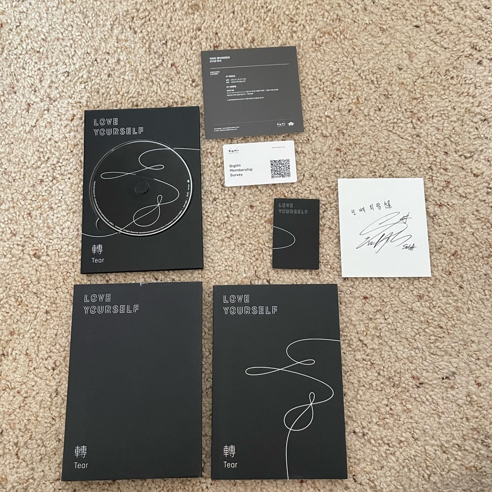 Love Yourself Tear version Y